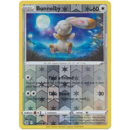 FST 214 - Bunnelby - Reverse HoloFusion Strike Fusion Strike€ 0,35 Fusion Strike