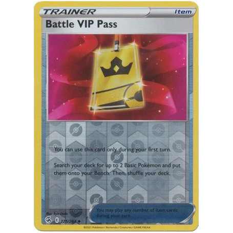 FST 225/264 � Battle VIP Pass � Reverse Holo