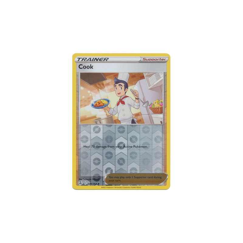 cook pokemon card full art Crispin - Trainer