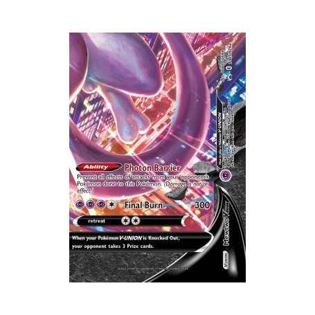 SWSH 162 - Mewtwo V-UNIONSWSH Black Star Promo's SWSH Black Star Promos€ 4,99 SWSH Black Star Promo's