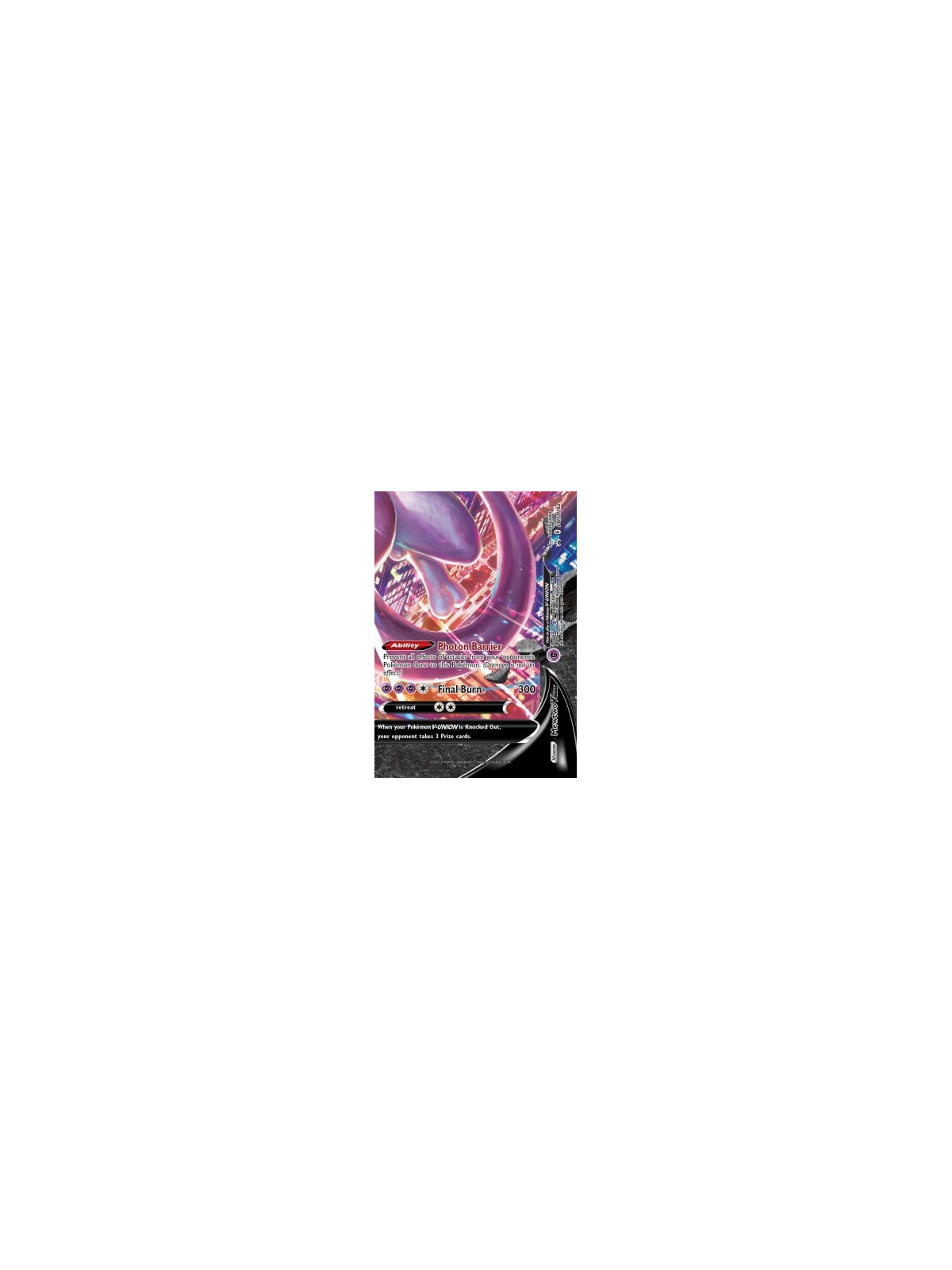 SWSH 162 - Mewtwo V-UNIONSWSH Black Star Promo's SWSH Black Star Promos€ 4,99 SWSH Black Star Promo's