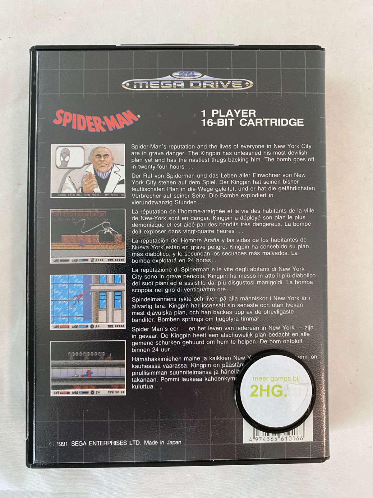 Spider-ManSega Mega drive Spellen Mega Drive€ 34,99 Sega Mega drive Spellen