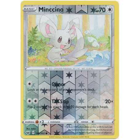 SSH 145 - Minccino - Reverse HoloSword and Shield Sword & Shield€ 0,30 Sword and Shield