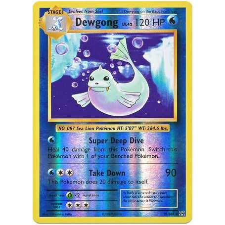 EVO 029 - Dewgong - Reverse Holo