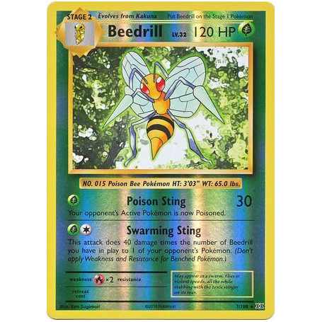 EVO 007 - Beedrill - Reverse Holo