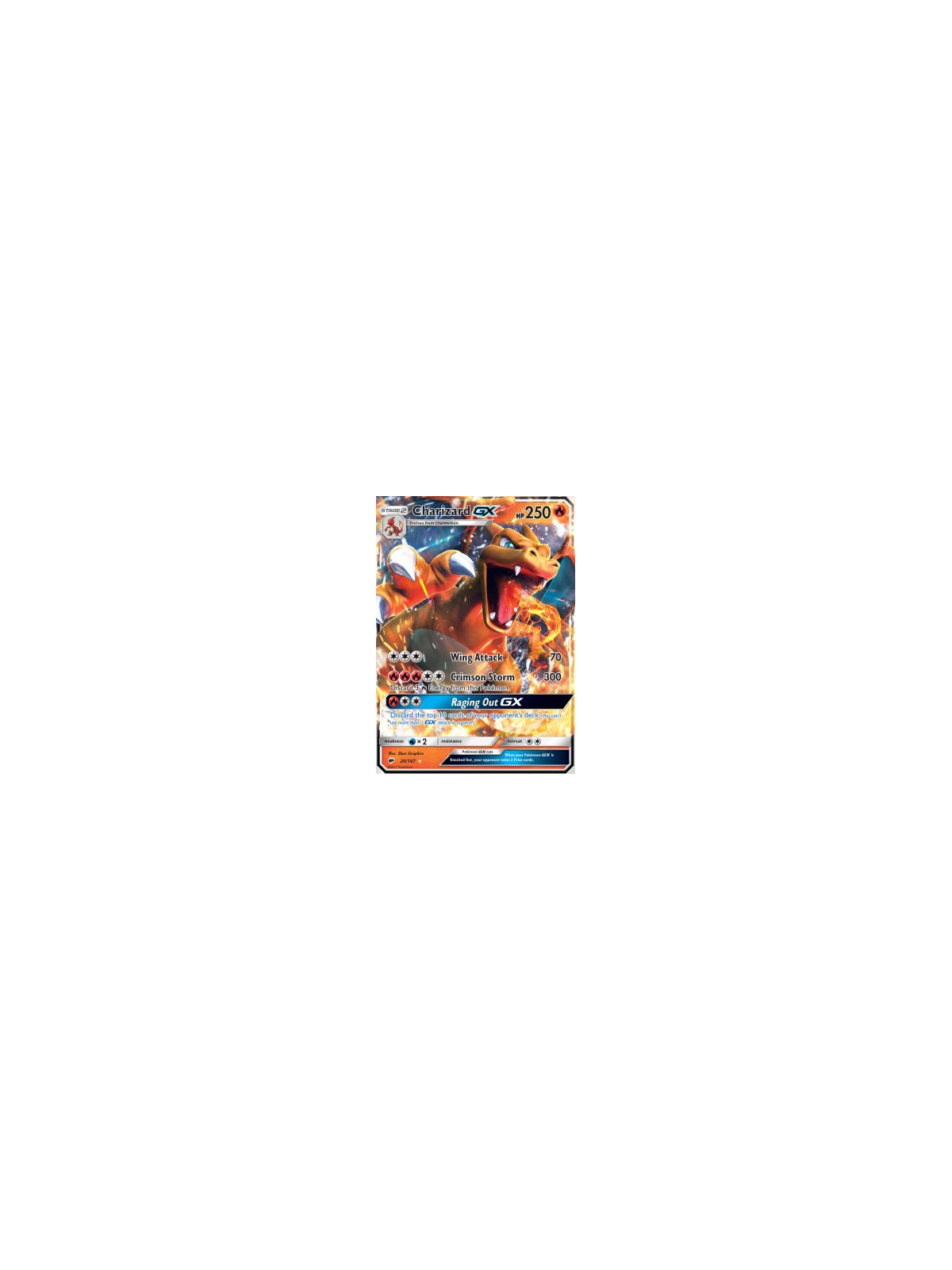 BUS 020/147 - Charizard GX