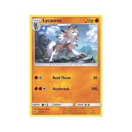 BUS 076/147 - Lycanroc