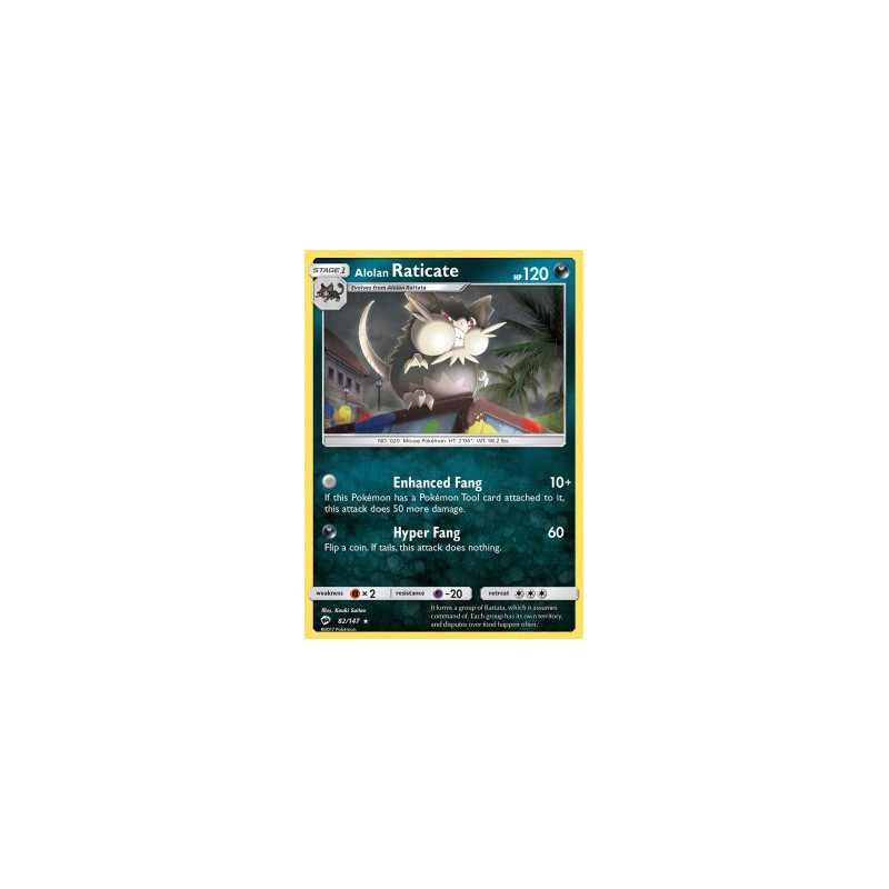 BUS 082/147 - Alolan RaticateBurning Shadows Burning Shadows€ 0,15 Burning Shadows