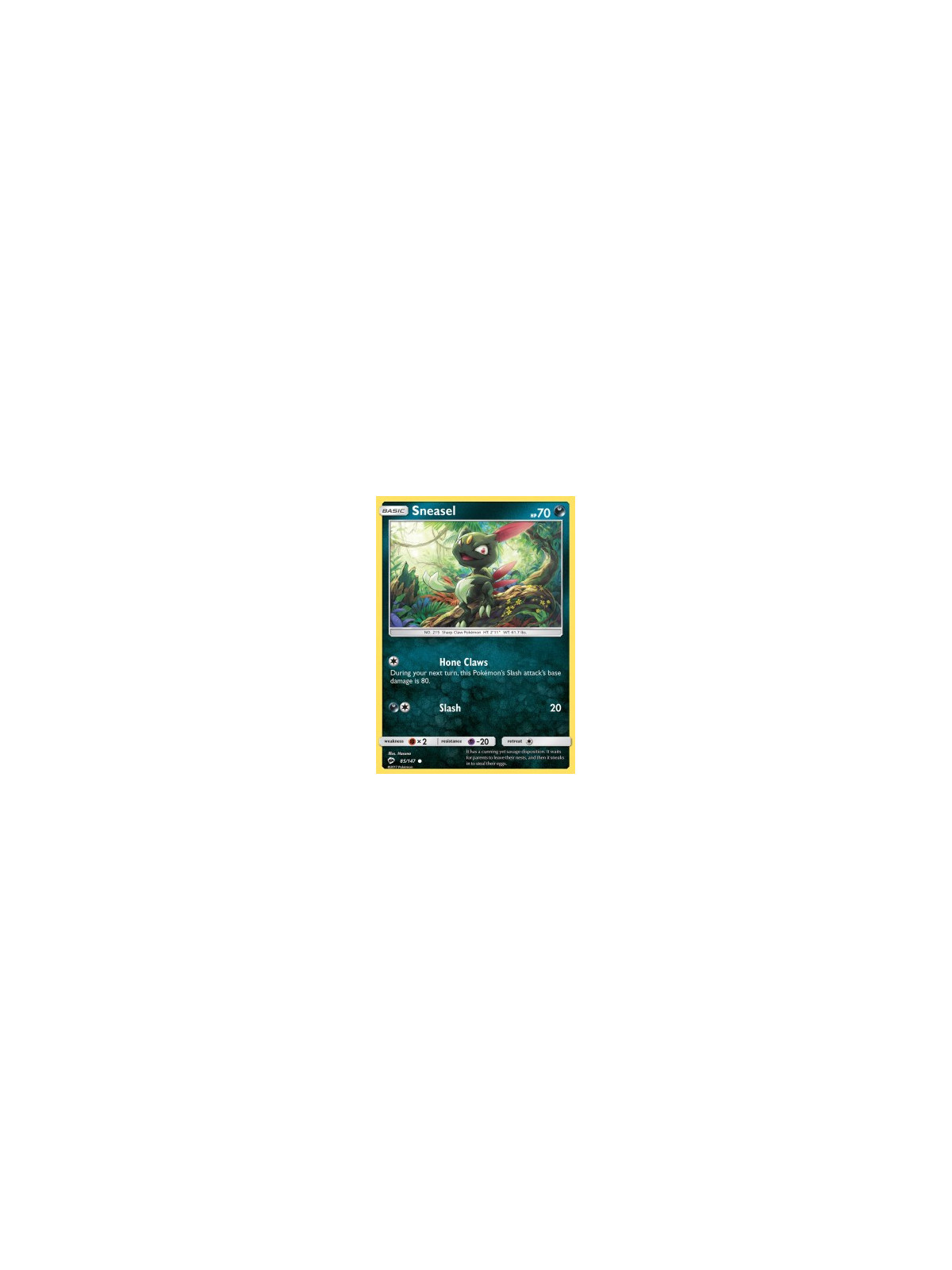 BUS 085/147 - Sneasel