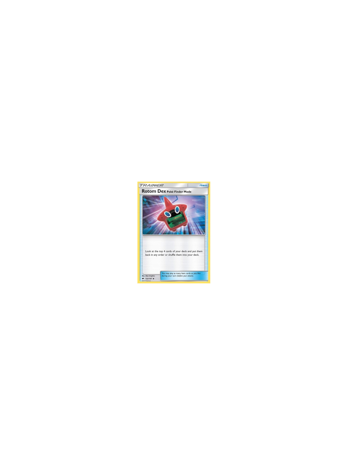 BUS 122/147 - Rotom Dex Poké Finder Mode