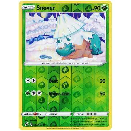 RCL 012/192 - Snover - Reverse Holo