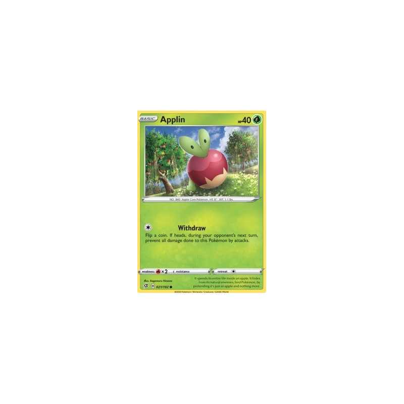 RCL 021 - Applin Rebel Clash buy Pokemon cards 2hg nl