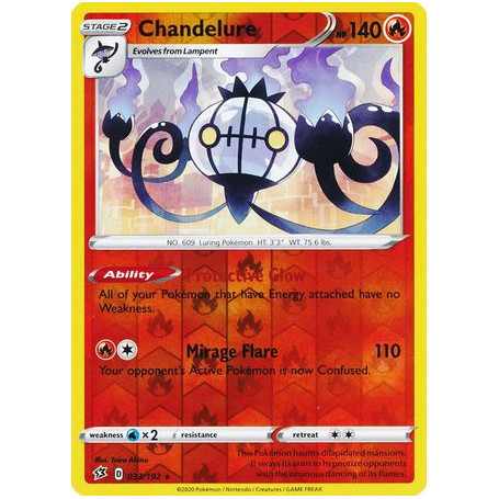 RCL 033 - Chandelure - Reverse HoloRebel Clash Rebel Clash€ 0,70 Rebel Clash