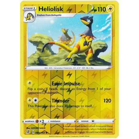 RCL 064/192 - Heliolisk - Reverse Holo