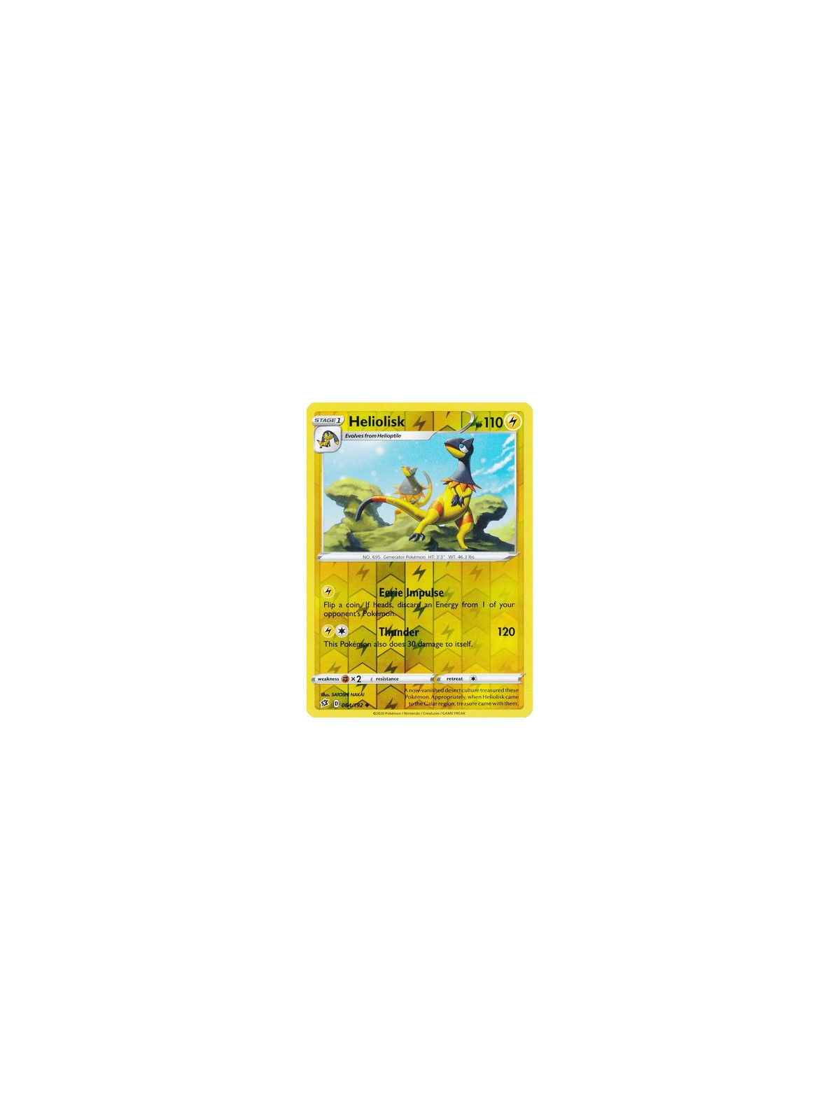 RCL 064/192 - Heliolisk - Reverse Holo