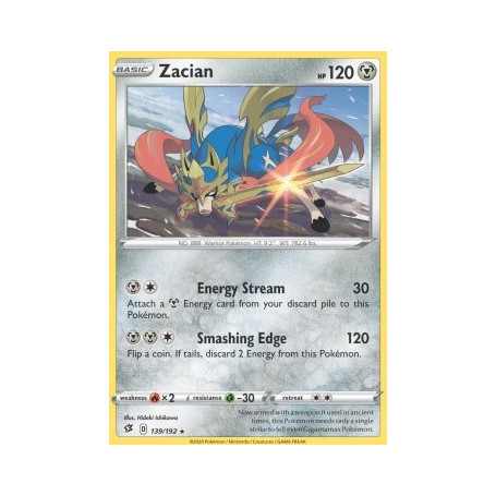 RCL 139 - Zacian - HoloRebel Clash Rebel Clash€ 0,99 Rebel Clash