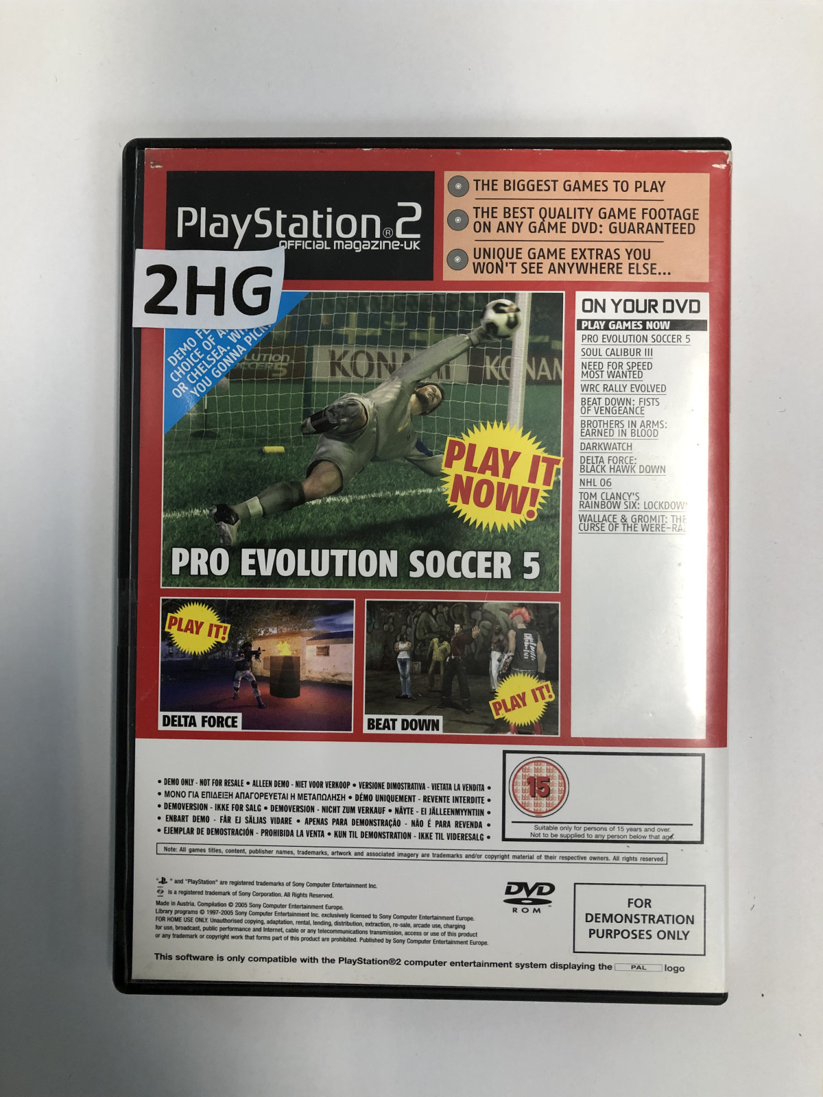 Playstation 2 Demo Disc 65/ November 2005