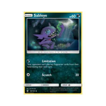 GRI 080/145 - Sableye 