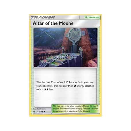 GRI 117/145 - Altar of the Moone