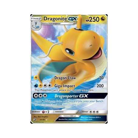 drm-037 Dragonite GXDragon Majesty Dragon Majesty1,694.00 Dragon Majesty