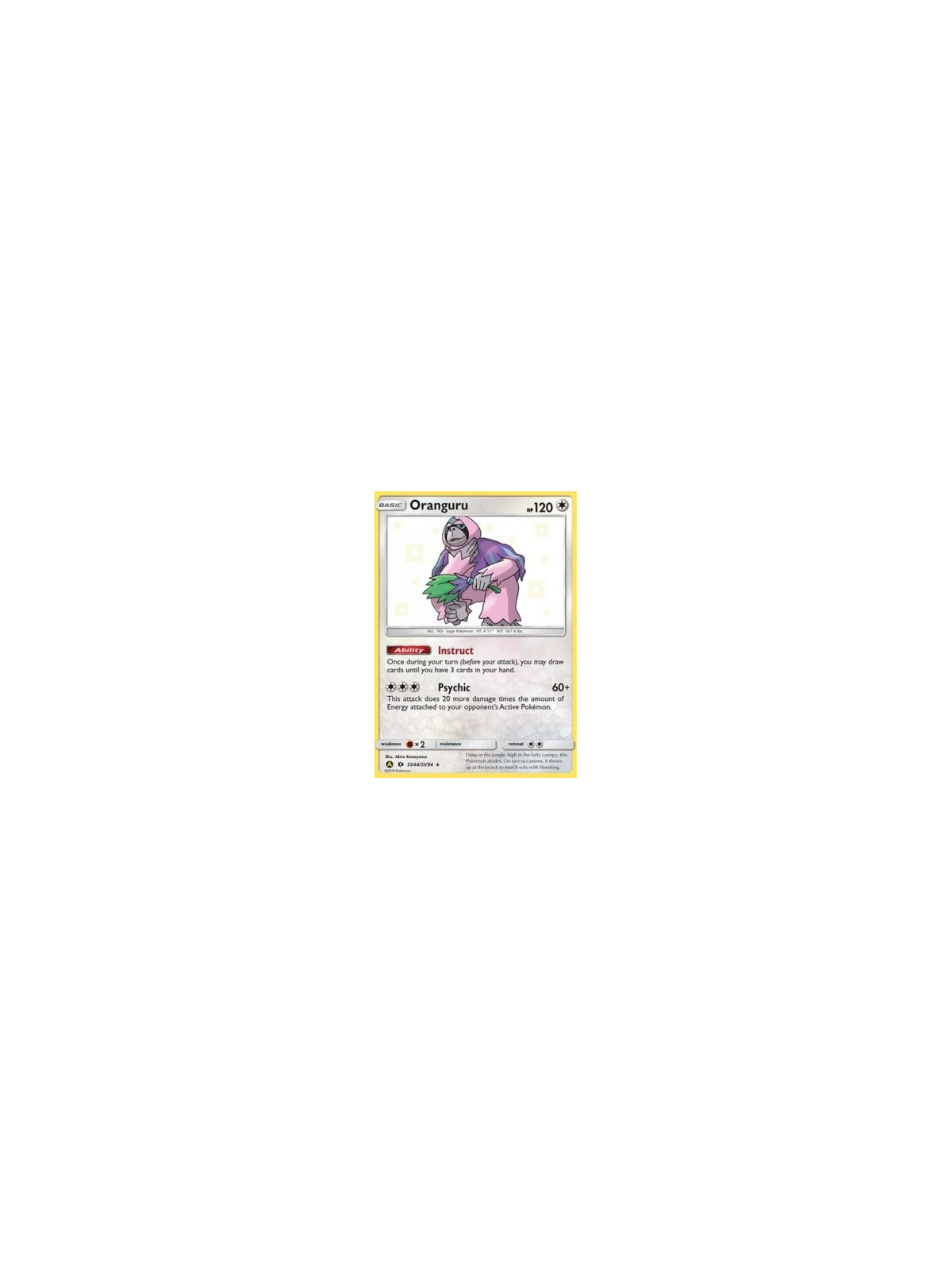 HIF SV44 - OranguruHidden Fates Hidden Fates€ 3,99 Hidden Fates