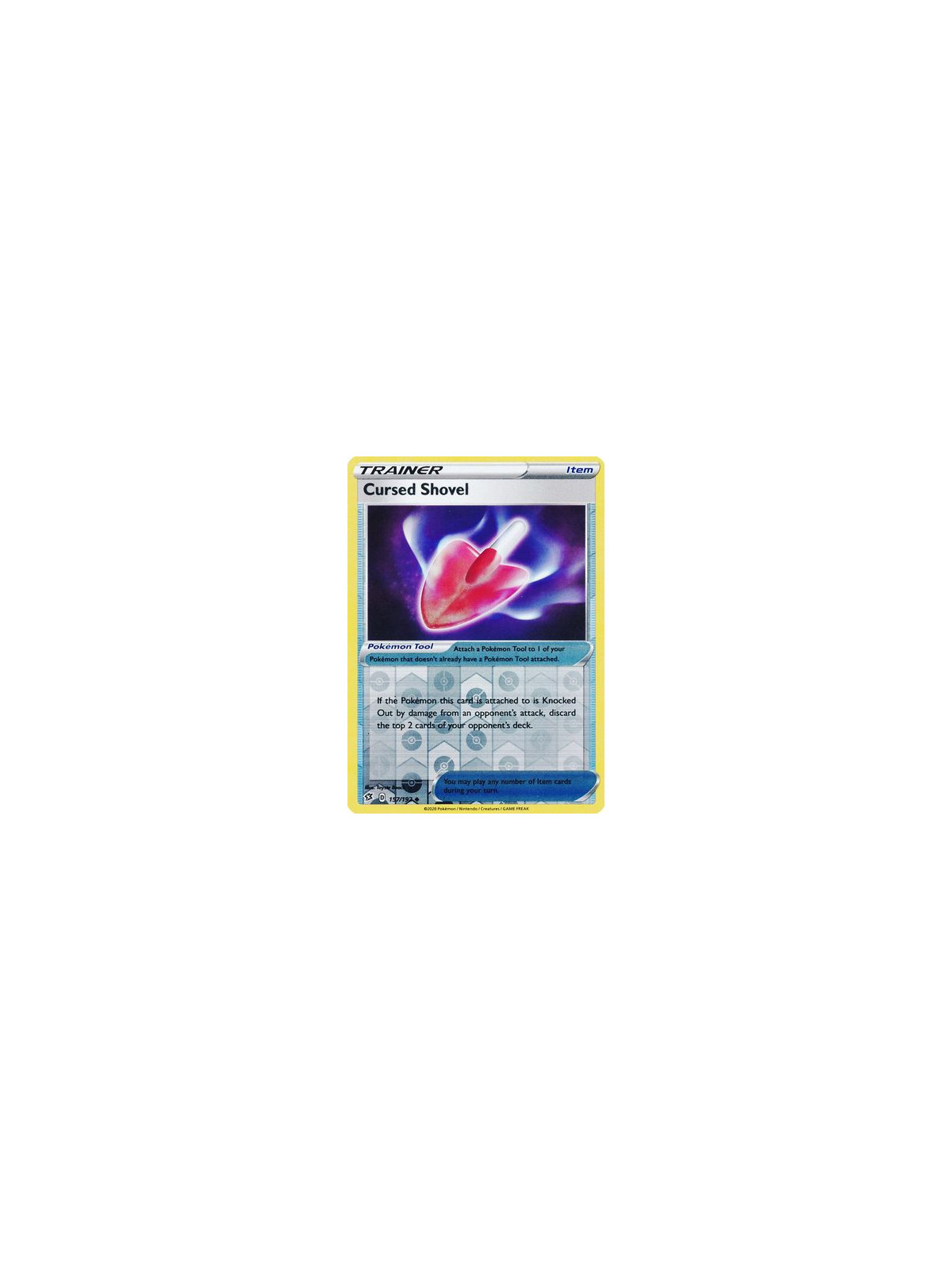 RCL 157/192 - Cursed Shovel - Reverse Holo