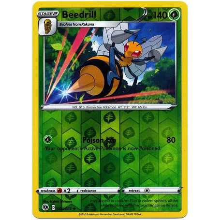 CPA 004 - Beedrill - Reverse HoloChampions Path Champion's Path€ 0,35 Champions Path