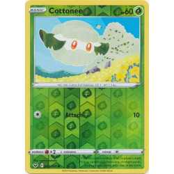 SSH 005 - Cottonee - Reverse Holo SSH 005 - Cottonee - Reverse HoloSword and Shield Sword & Shield€ 0,40 Sword and Shield