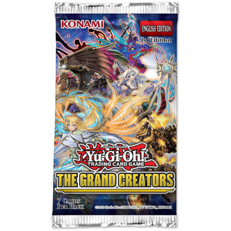 Yu-Gi-Oh! - The Grand Creators booster packBoxen, Boosters en Accessoires The Grand Creators€ 3,99 Boxen, Boosters en Accesso...