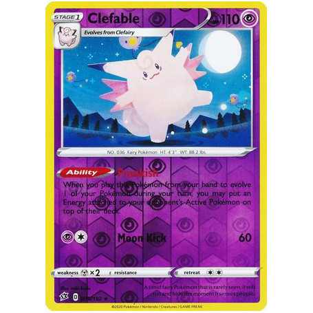 RCL 075/192 - Clefable - Reverse Holo