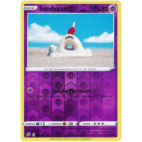 RCL 081/192 - Sandygast - Reverse Holo