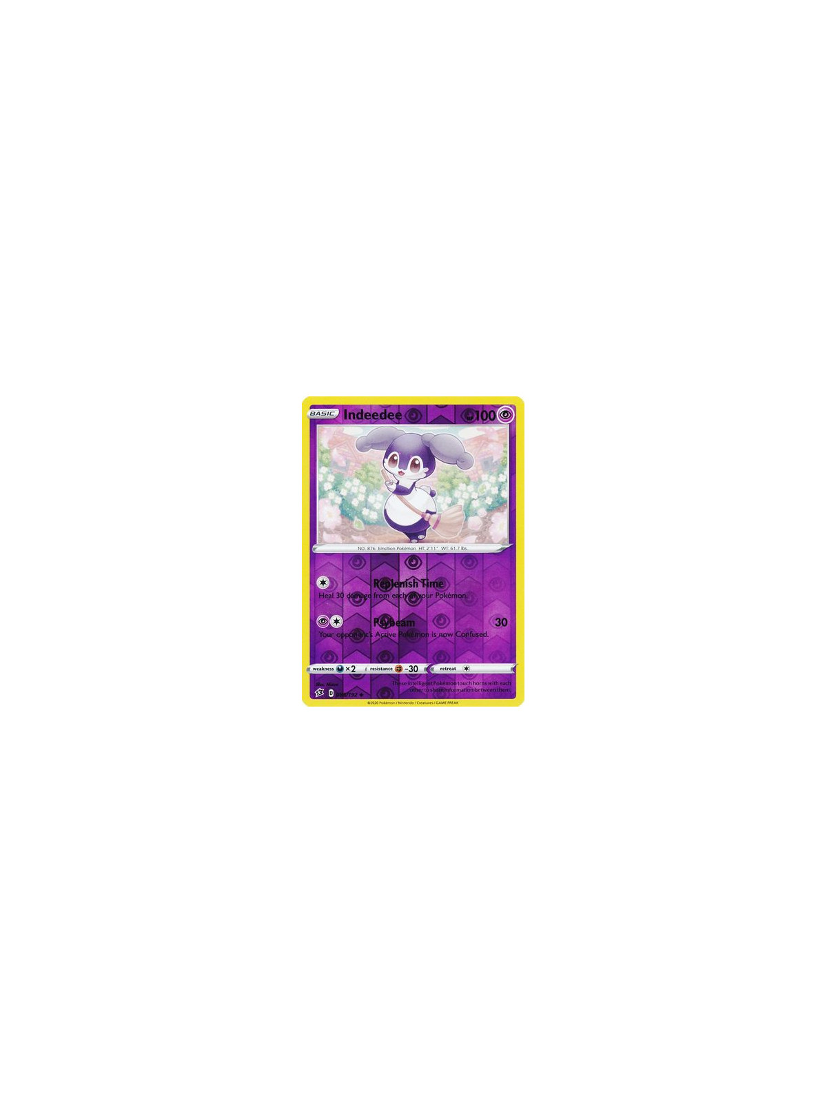 RCL 088/192 - Indeedee - Reverse Holo