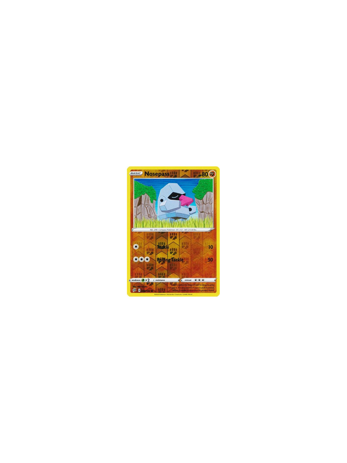 RCL 096 - Nosepass - Reverse HoloRebel Clash Rebel Clash€ 0,35 Rebel Clash