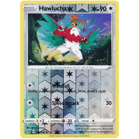 RCL 148 - Hawlucha - Reverse HoloRebel Clash Rebel Clash€ 0,30 Rebel Clash