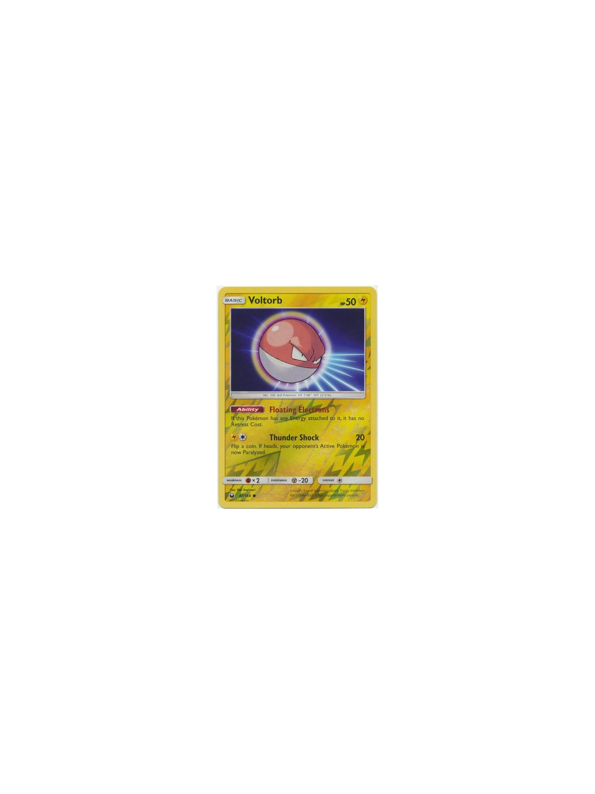 CES 047 - Voltorb - Reverse HoloCelestial Storm Celestial Storm€ 0,50 Celestial Storm