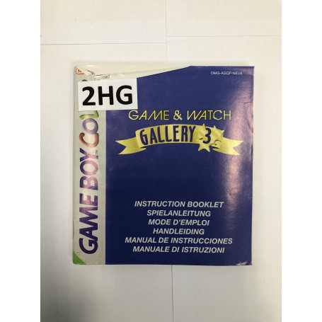 Game & Watch Gallery 3 (Manual)Game Boy Color Manuals DMG-AGQP-NEU6€ 4,95 Game Boy Color Manuals
