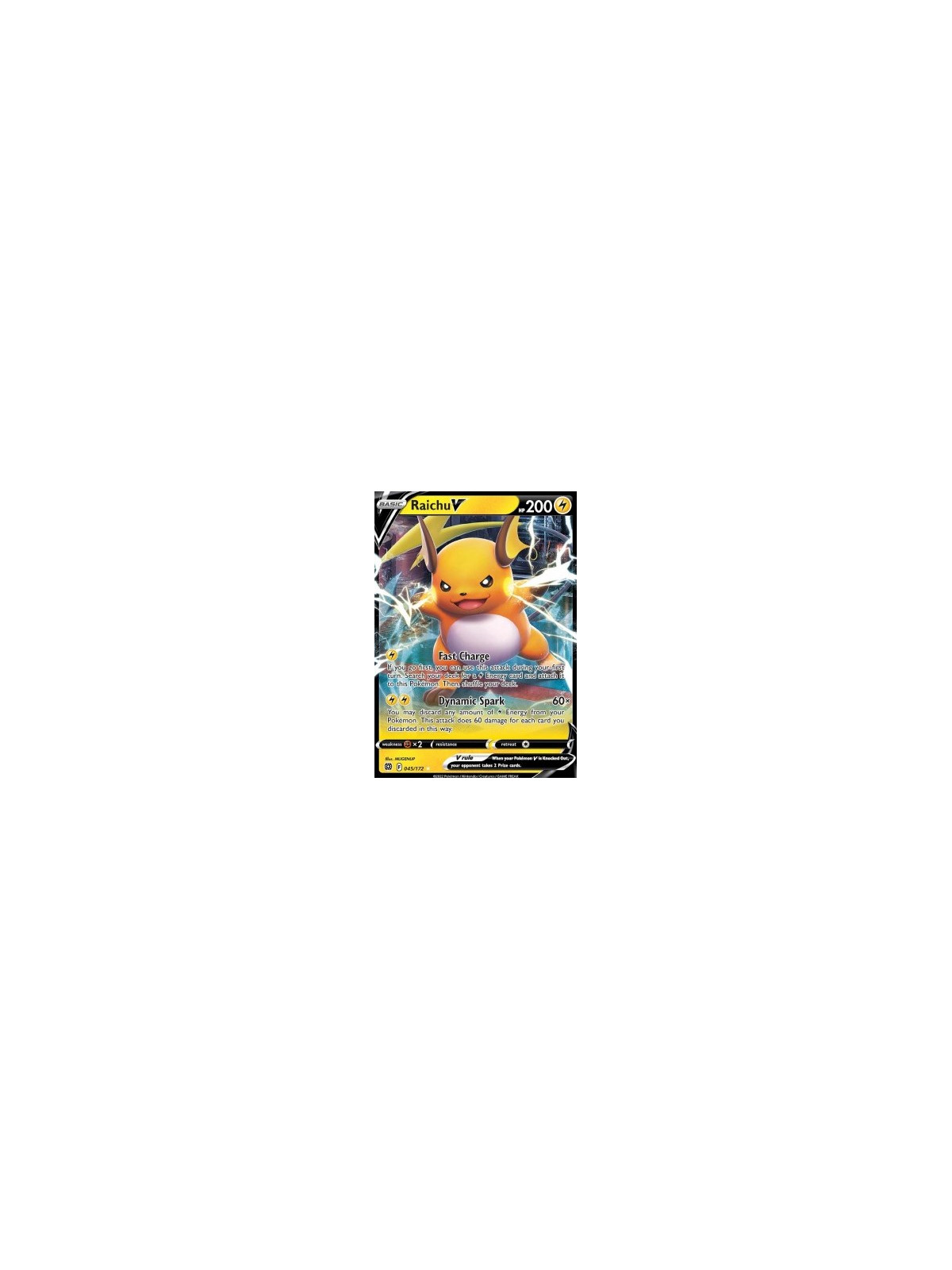 BRS 045 - Raichu VBrilliant Stars Brilliant Stars€ 2,99 Brilliant Stars