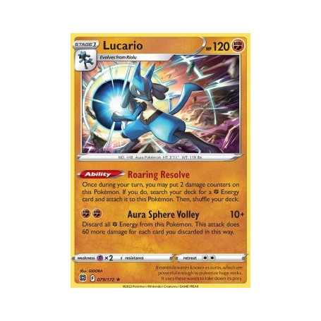 BRS 079 - Lucario - HoloBrilliant Stars Brilliant Stars€ 0,25 Brilliant Stars