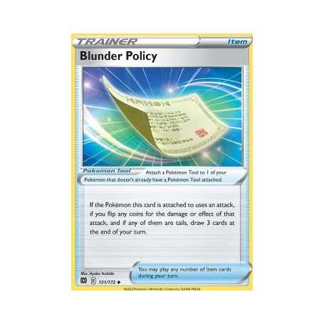 Blunder Policy Brilliant Stars Pokemon Card