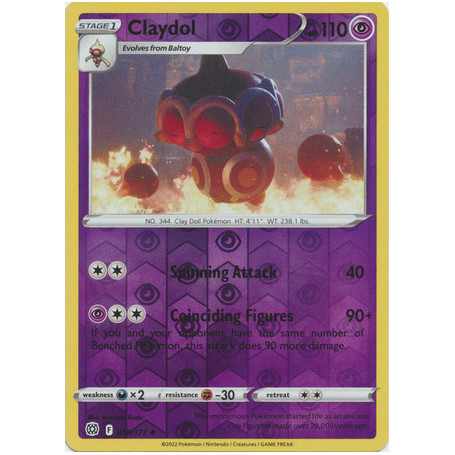 BRS 059 - Claydol - Reverse HoloBrilliant Stars Brilliant Stars€ 0,35 Brilliant Stars