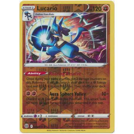 BRS 079 - Lucario - REVERSE HOLO