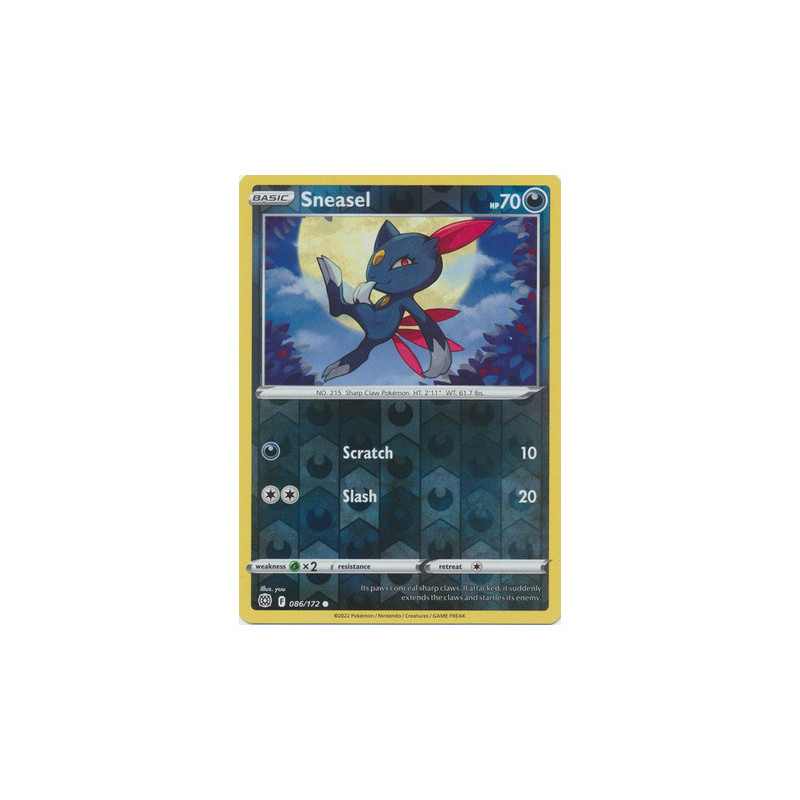 BRS 086 - Sneasel - Reverse HoloBrilliant Stars Brilliant Stars€ 0,30 Brilliant Stars