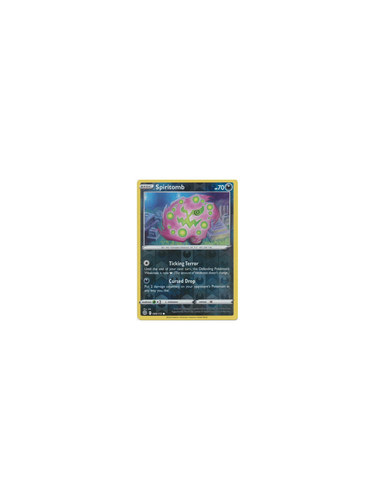 BRS 089 - Spiritomb - REVERSE HOLO