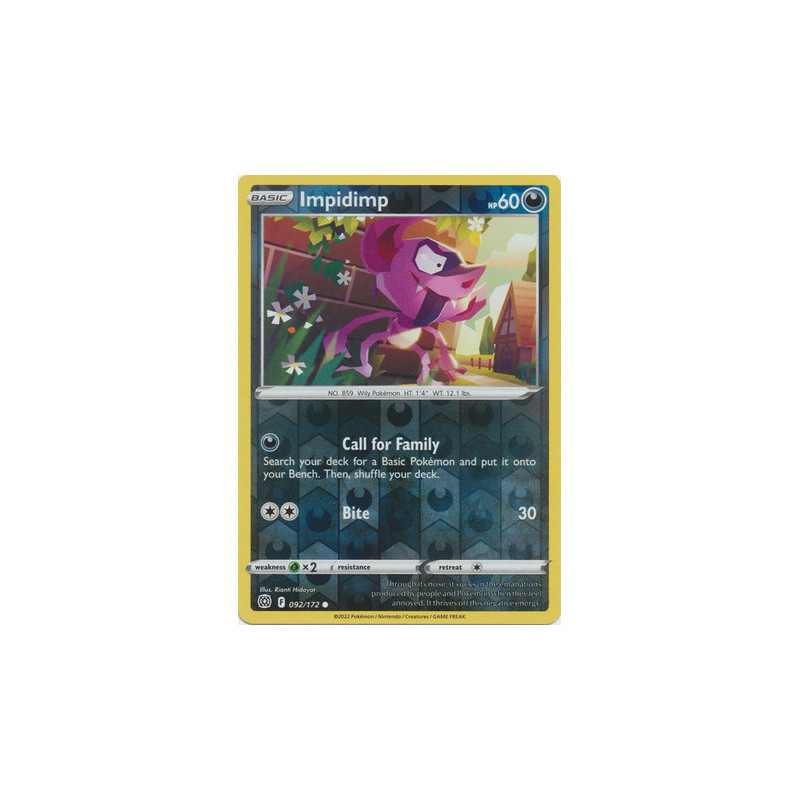 BRS 092 - Impidimp - Reverse Holo Brilliant Stars buy Pokemon cards 2hg nl