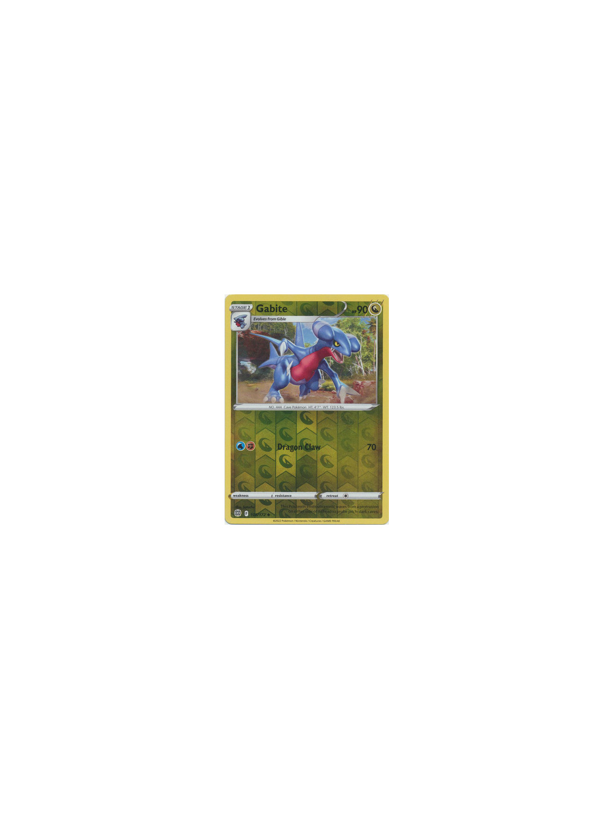 BRS 108 - Gabite - REVERSE HOLO