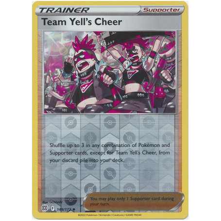 BRS 149 - Team Yell's Cheer - REVERSE HOLO