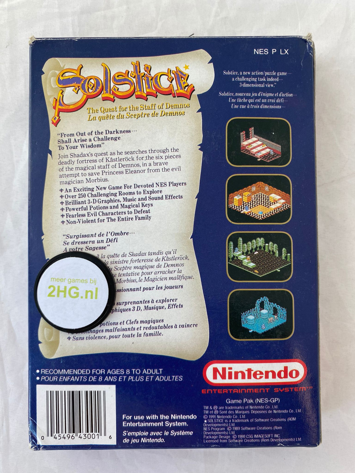 Solstice (CIB)NES Spellen Met Doos NES-LX-FAH€ 34,99 NES Spellen Met Doos