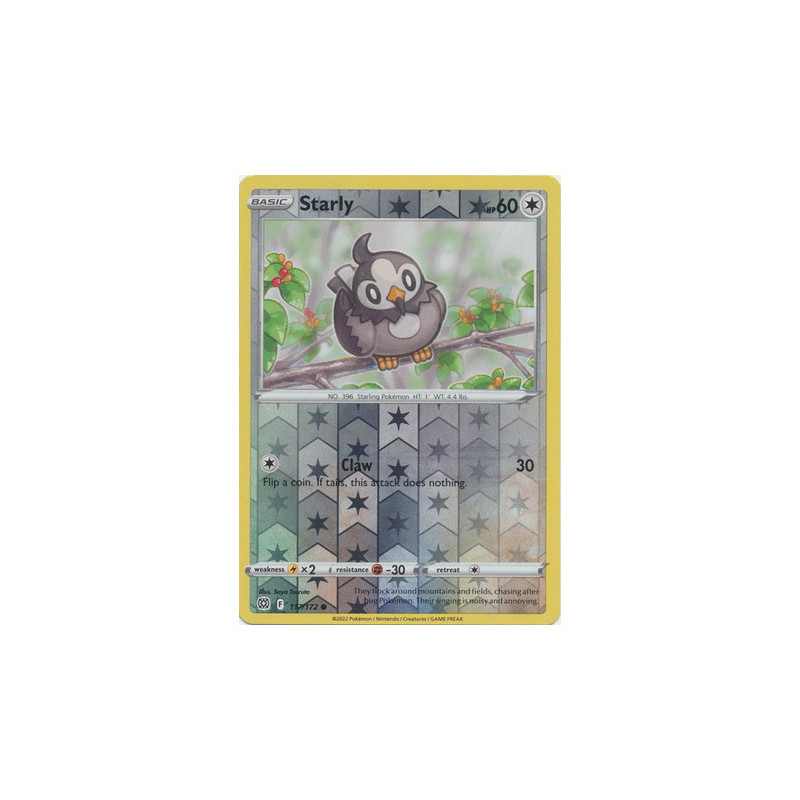 BRS 117 - Starly - Reverse Holo