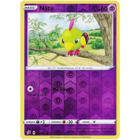 RCL 076 - Natu - Reverse HoloRebel Clash Rebel Clash€ 0,35 Rebel Clash