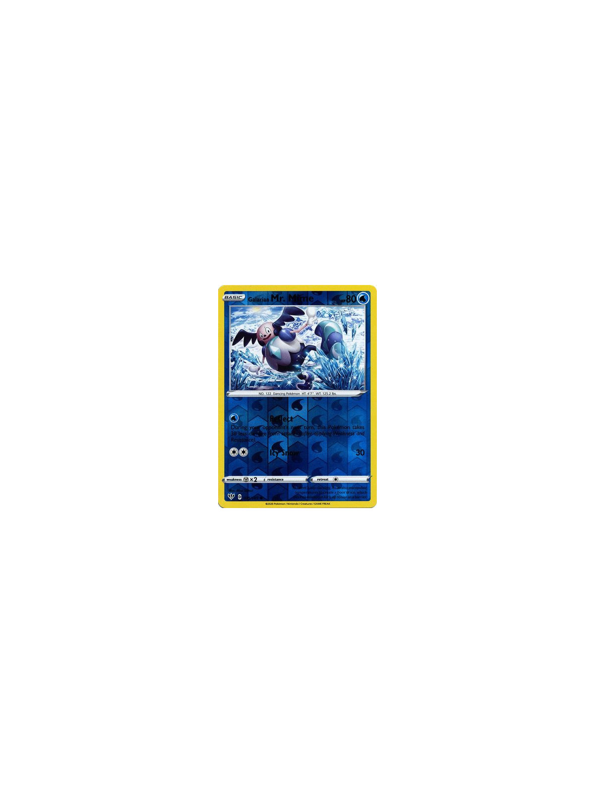 DAA 035/189 - Galarian Mr. Mime - Reverse Holo